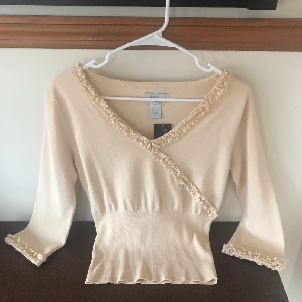 Esciō tight knit sweater